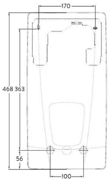 Clage DSX Touch - Medidas - 1