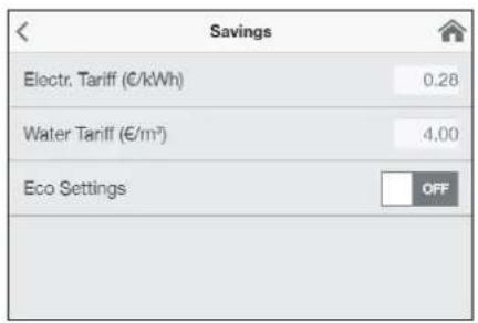 Clage DSX Touch - Ahorro "Savings" - 1