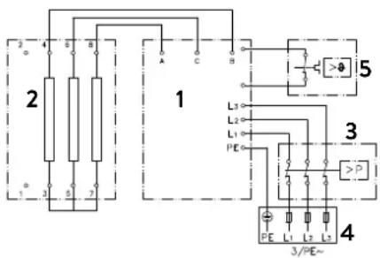 Clage DSX Touch - Elektroanschluss - 1