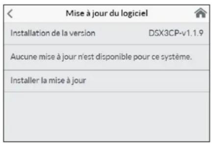 Clage DSX Touch - Mise à jour de l'application - 1
