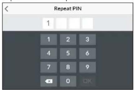 Clage DSX Touch - Funkcja blokady - 6