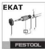 FESTOOL CTM Midi I - Risk för skador, elstötar - 2
