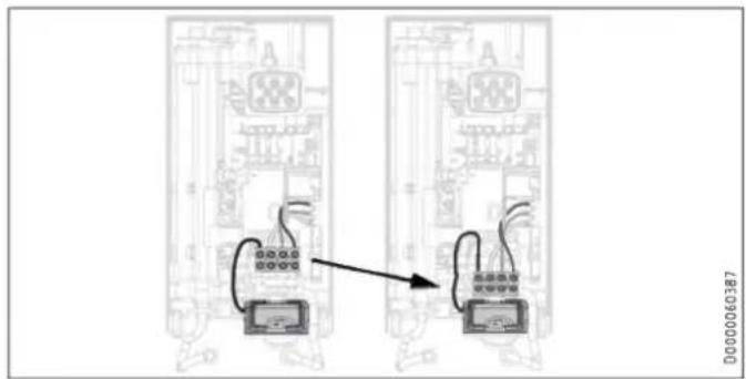 STIEBEL ELTRON DEL 27 Plus - Raccordement électrique encastré par le bas avec câble d'alimentation court - 1