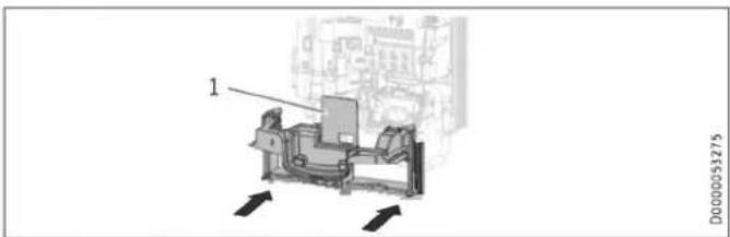STIEBEL ELTRON DEL 27 Plus - Fitting the lower back panel section - 1