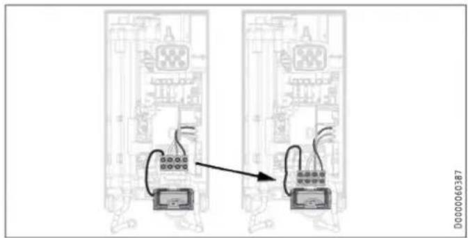 STIEBEL ELTRON DEL 27 Plus - Electrical connection on unfinished walls with short power cable - 1