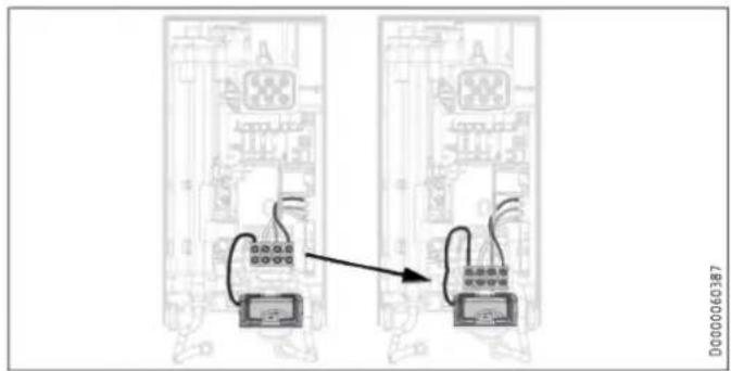STIEBEL ELTRON DEL 27 Plus - Elektroanschluss Unterputz unten bei kurzem Netzanschlusskabel - 1