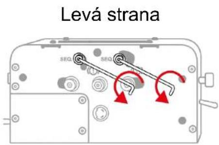 Levá strana SEQ SEQ SEQ