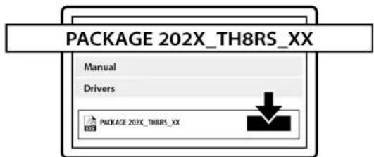 PACKAGE 202X_TH8RS_XX Manual Drivers PACKAGE 202X_TH8RS_XX