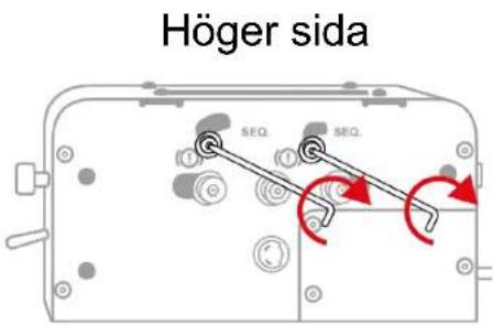 Höger sida SEQ. SEQ.