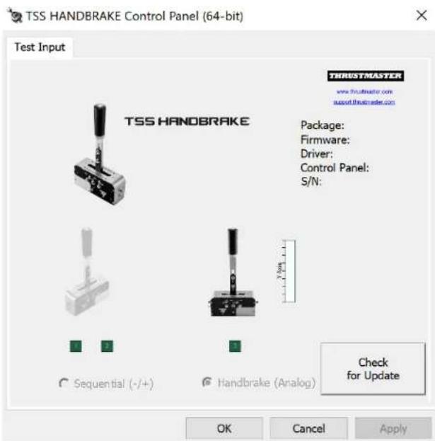 THRUSTMASTER TSS Handbrake Sparco Mod - Installation sur PC - 5