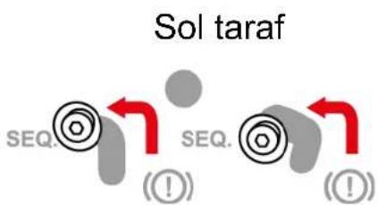 Sol taraf SEQ. SEQ. (!) (!)
