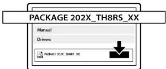 PACKAGE 202X_TH8RS_XX Manual Drivers PACKAGE 202X_TH8RS_XX