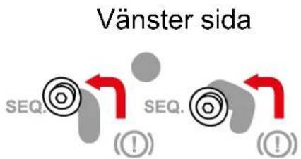Vänster sida SEQ. (!) SEQ. (!