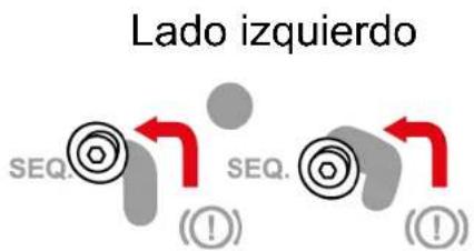 Lado izquierdo SEQ. (!) SEQ. (!