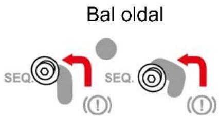 Bal oldal SEQ. (!) SEQ. (!)