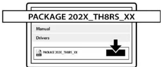 PACKAGE 202X_TH8RS_XX Manual Drivers PACKAGE 202X_TH8RS_XX