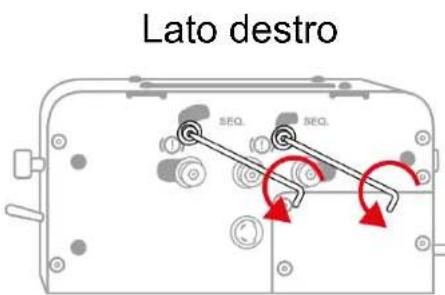 Lato destro SEQ. SEQ.