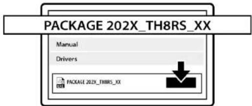 PACKAGE 202X_TH8RS_XX Manual Drivers PACKAGE 202X_TH8RS_XX