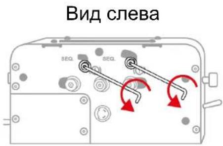 Вид слева