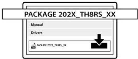 PACKAGE 202X_TH8RS_XX Manual Drivers PACKAGE 202X_TH8RS_XX