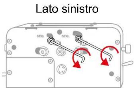 Lato sinistro SEQ. SEQ. SEQ.