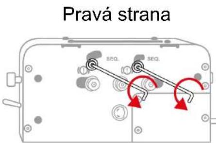 Pravá strana SEQ. SEQ.