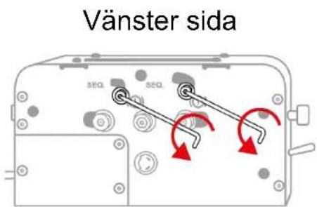 Vänster sida SEQ SEQ SEQ