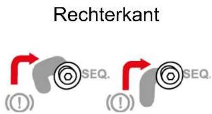 Rechterkant (●) (●) (●)