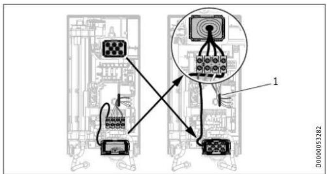 STIEBEL ELTRON DHE 18/21/24 - Electrical connection from above on unfinished walls - 2
