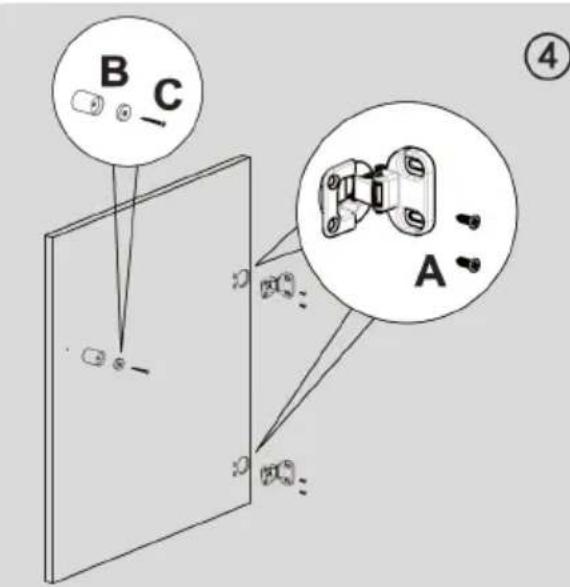 HAIER HDBI H7A2TBEX-S - Anpassung der Höhe des Wäschetrockners - 6