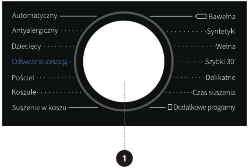 HISENSE DH5S102BW - KROK 3: WYBÓR PROGRAMU SUSZENIA - 1