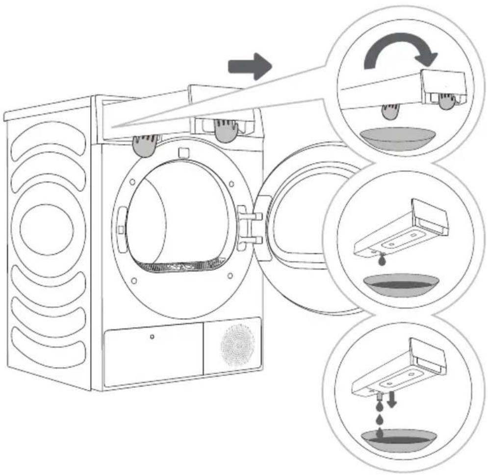 HISENSE DH5S102BW - OPRÓŻNIANIE ZBIORNIKA KONDENSATU - 2