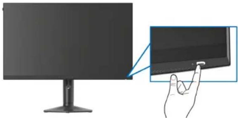 ALIENWARE AW2724HF - Connexion des câbles HDMI et USB (en option) - 3