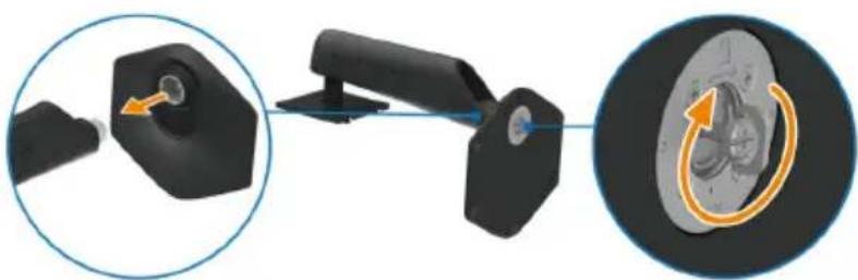 ALIENWARE AW2724HF - Fixer le pied - 2