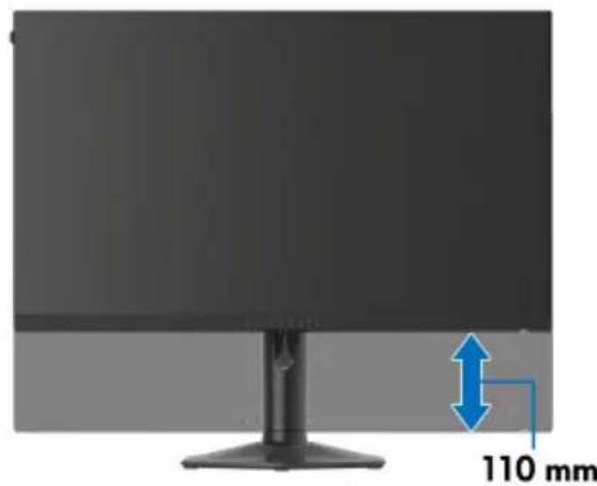 ALIENWARE AW2724HF - Réglage de la hauteur - 2