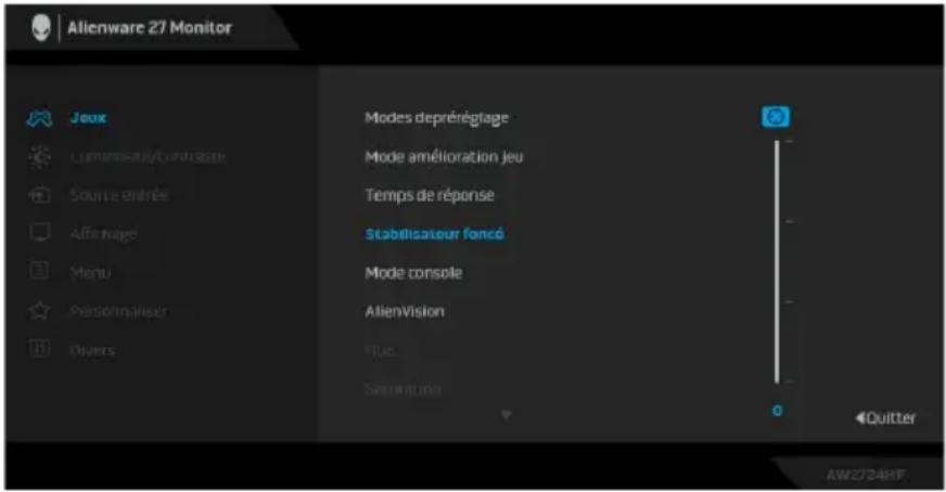 ALIENWARE AW2724HF - Modes depréréglage - 3