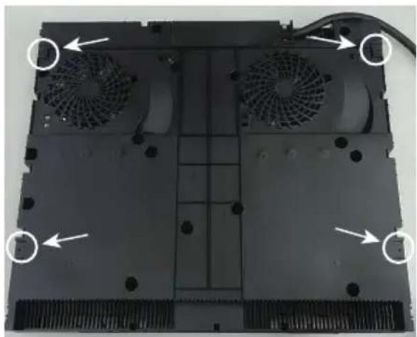 PROLINE IH3520 - Installer les supports - 1