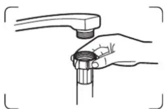 PROLINE PSI4720W-B-X - Raccordement à l'eau froide - 1