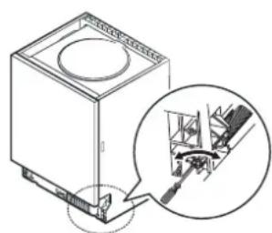 PROLINE PSI4720W-B-X - Réglage de la tension du ressort de la porte - 1