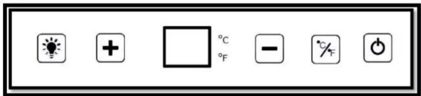 °C °F - °C/F +
