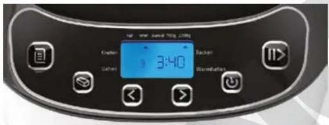 UNOLD Backmeister Design 68011 - Impostazione base: - 1