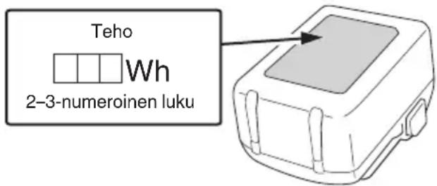 HiKOKI C1806DB - Kun kuljetat litiumioniakkua, noudata seuraavia varotoimia. VAROITUS - 1