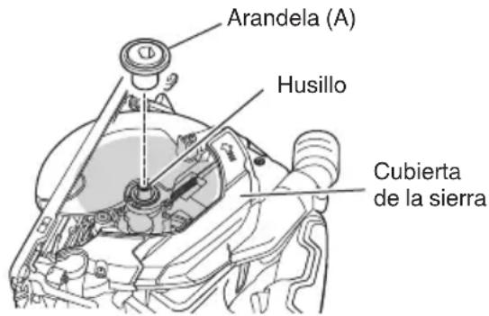 HiKOKI C1806DB - Limpieza de la parte interior de la cubierta de la sierra - 1