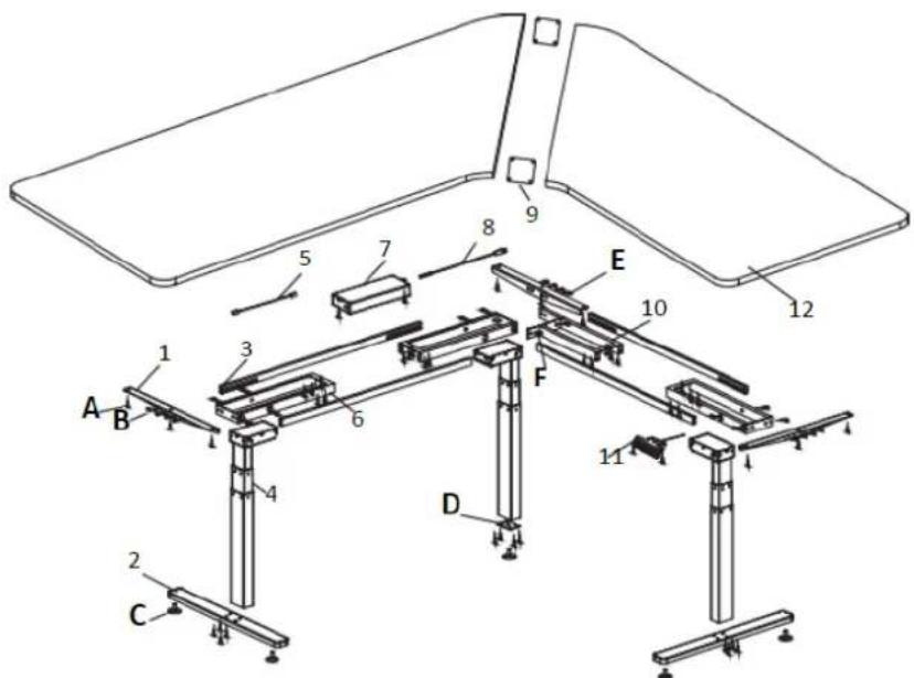 Digitus DA-90386 - PAKETE DAHİL OLAN PARÇALAR - 1
