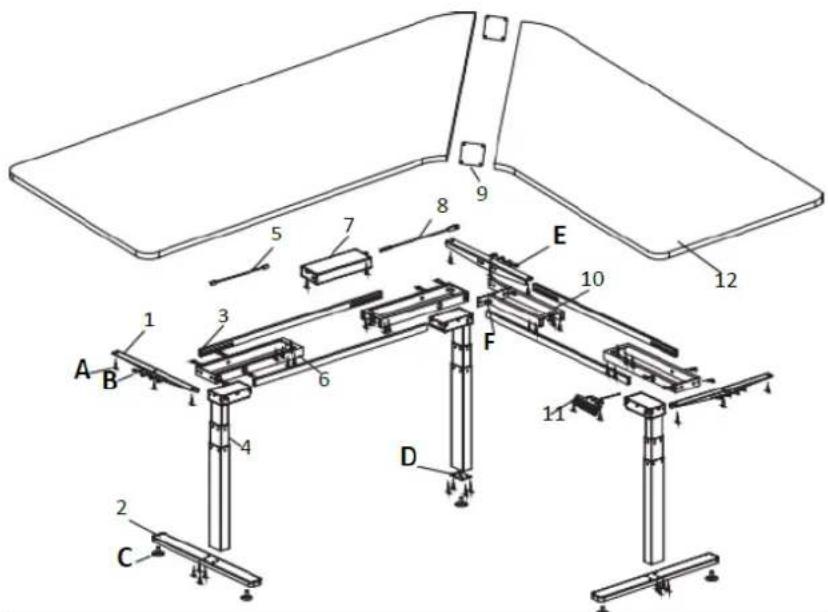 Digitus DA-90386 - MITGELIEFERTE TEILE - 1