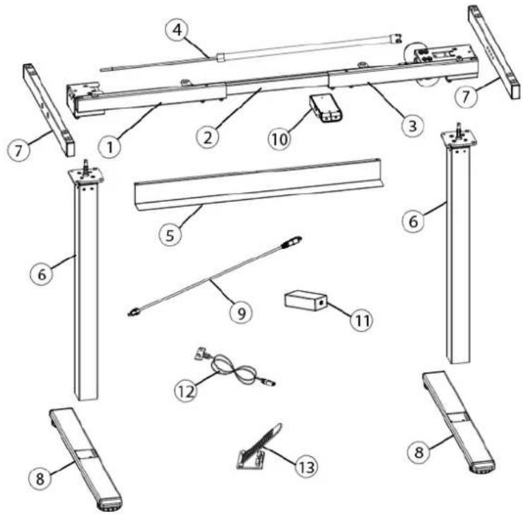 Digitus DA-90432 - Listes des éléments - 1