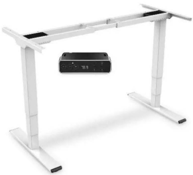 Digitus DA-90435 - Piètement de bureau réglable en hauteur électriquement - 1