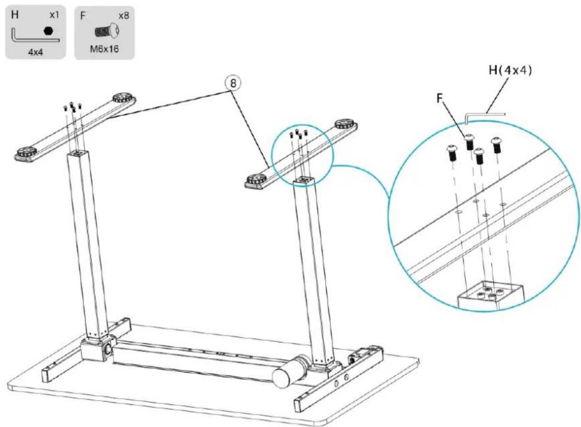 Digitus DA-90431 - Installation des pieds - 1