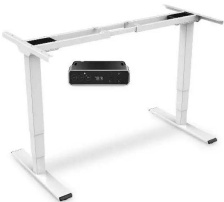 Digitus DA-90433 - Piètement de bureau réglable en hauteur électriquement - 1