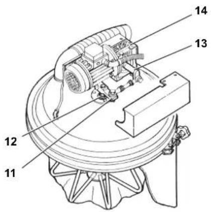 NILFISK 3907/18 - Recommended spare parts - 16